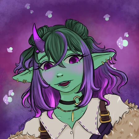 Portrait of Mira Voiblin (Englisch Vtuber)